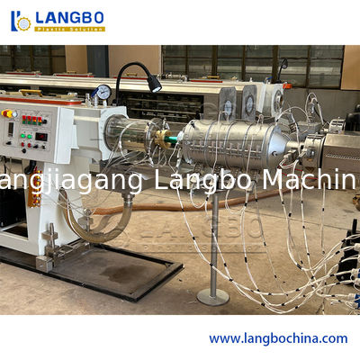 16-630 mm PVC CPVC UPVC / HDPE / LDPE / PE PP PPR leidingspijp / slang tweeling & Single Screw Extruder / Extrusion Plastic Making Machine voor water / gas
