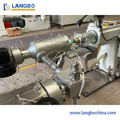 PPR Pijp Extrusielijn met 3-laags Co-extrusie  PLC Besturing voor 20-110mm Pijpmaten