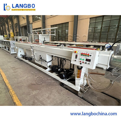 PPR Pijp Extrusielijn met 180 kg/u Output 3 Laags Co-Extrusie en  PLC Besturing