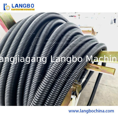 Kunststof zachte PVC vezel golfbuis extrusiemachine