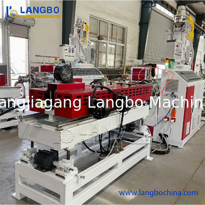 Kunststof zachte PVC vezel golfbuis extrusiemachine