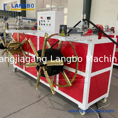 Plastic HDPE PE PVC PP dubbele enkele muur gegolfde DWC-buisslang extrusieproductie die productiemachine maakt