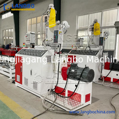 Kunststof zachte PVC vezel golfbuis extrusiemachine