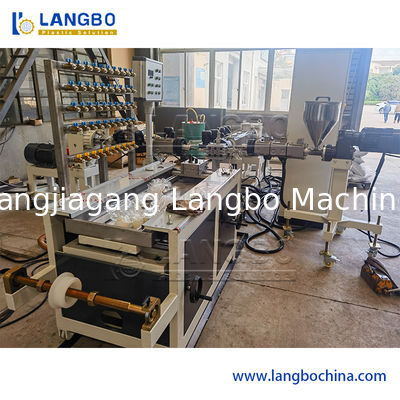 Price Label Machinery Price Tag Plastic Extruder Transparent PVC Profile Manufacturing Machine