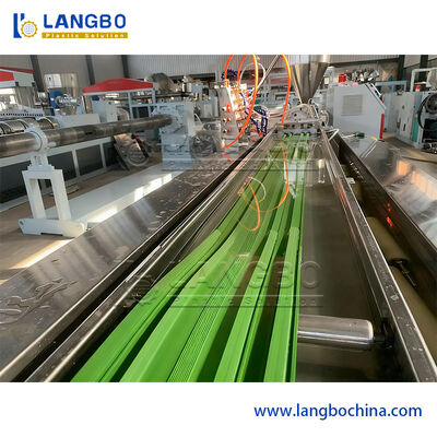 Waterdicht PVC decoratief profiel voor rokplank en wandpaneel