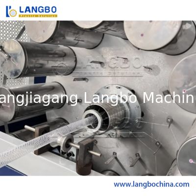 Plastic Water Fiber Reinforced Garden Braided Hose Pipe Production Line Making Machine