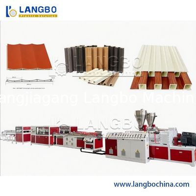 PVC Geribbelde Paneel met Milieuvriendelijke Materiaalbescherming