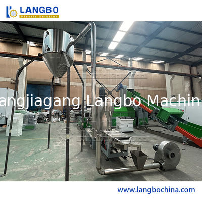 Granulating PP/PE Bags Plastic Pellets Extrusion Machine