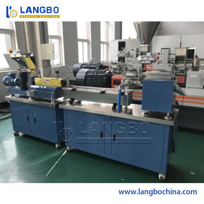 Pp die de Enige van de de Machtsconsumptie van de Schroefextruder lager Hoge Capaciteit pelletiseren