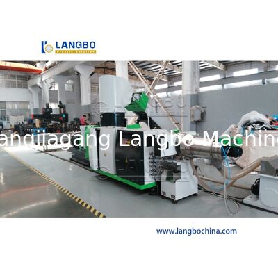 Afval Plastic PE PP ABS Water Ring Granulating Machine