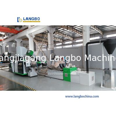 Afval Plastic PE PP ABS Water Ring Granulating Machine