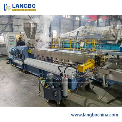 150kg/H het plastic het Pelletiseren Machine Semi Automatische In werking gestelde Hoogste Voeden