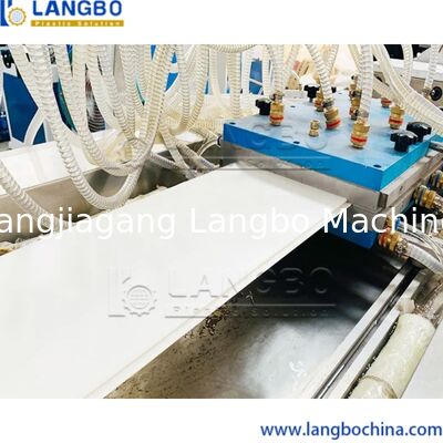 Automatisch pvc-Blad die Machine, 55KW-Machts de Holle Comité Productielijn van pvc maken