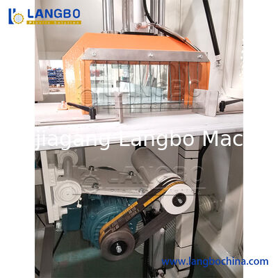 1180mm Profile Size PVC Cable Trunk Making Machine With 8m Calibration Table and 55/110 Conical Twin Screw Extruder