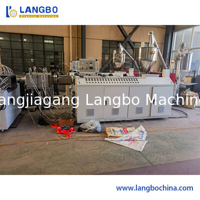 PPE HDPE Mpp PE Plastic gegolfde composietpijp WPC Profiel Extruder Extrusion Making Machine Productielijn