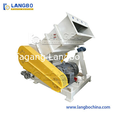 Afval Plastic Film Woven Bag Schoenen Twin Roll Rotor Single Shaft Shredder Machine Plastic Crusher