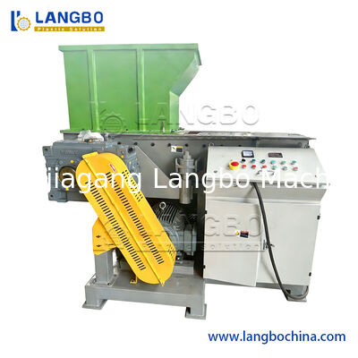 Automatische plastic hout metaal papier afval shredder machine plastic flessen recycling shredder machine