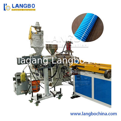 Aircondition Pijp Wasmachine Pijp PE PP PA PVC Enkele Wand Golfpijp Extrusielijn