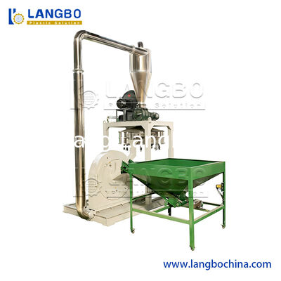 Plastic Grinding Machine PE Pet LLDPE Flake Mill Pulverizer Miller
