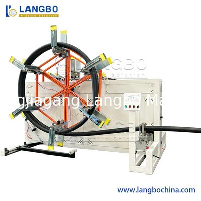 Automatische plastic HDPE PE waterkabelbuizen extruder extrusie maken machine