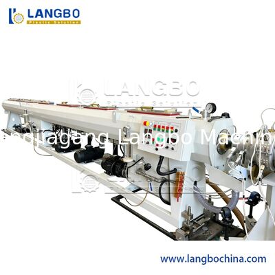 Plastic watervoorziening PE HDPE PP PPR buisbuis Single Screw Extruder Productie/Extrusielijn/Making Machine