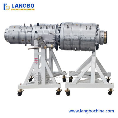 75 - 315mm van de de Pijpuitdrijving van pvc Lijn 25mm die met Contactdoos Machine maken