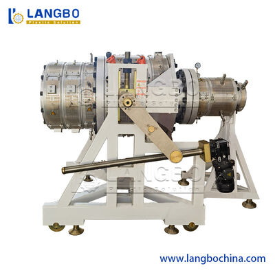 De plastic pvc-Extruder van de de Machine Kegel Tweelingschroef van de Pijpproductielijn