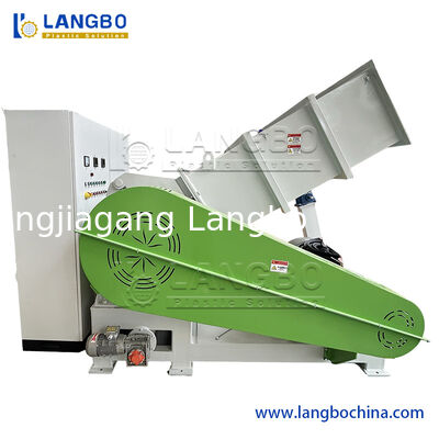 Krachtige verticale kunststofcrusher voor PVC-buis PP HDPE LDPE PE Pet fles Crushing met een productiecapaciteit van 100-2000kg/H