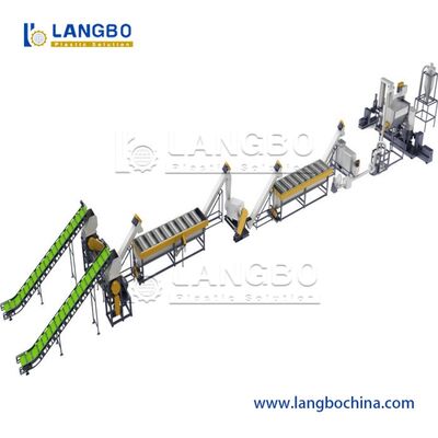 Machines voor het verpletteren van afvalstoffen van kunststof, voor het recyclen van kunststoffen, voor het pelletiseren van afvalstoffen