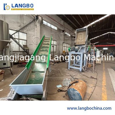 Natte Plastic Film Pelletiseermachine / PE PP Natte Zakken Korrellijn