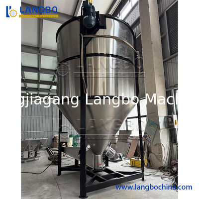 Verticale mengmachine HDPE LDPE Plastic Pellet Particles Mixing Machine Drying Mixer