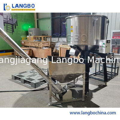 Industriële verticale hogesnelheidskleurmenger voor kunststofgranulatie