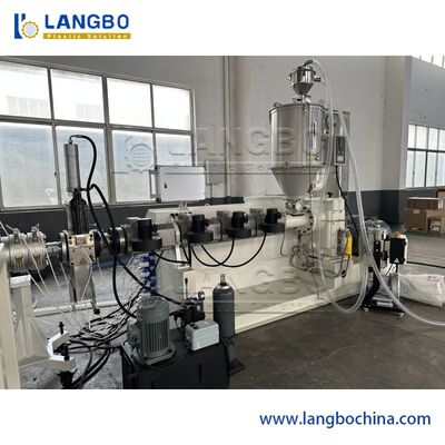 Plastic PE/PP/HDPE gas/watervoorziening/PVC-pijp/PPR Pert Pipe Extruder Productielijn