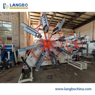 Kunststof PE Zachte Pijp Gegolfde Slang Buis wikkelmachine voor het Maken van Spoel Machine