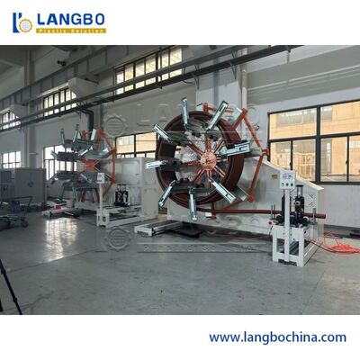 Kunststof PE Zachte Pijp Gegolfde Slang Buis wikkelmachine voor het Maken van Spoel Machine