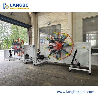 Kunststof PE Zachte Pijp Gegolfde Slang Buis wikkelmachine voor het Maken van Spoel Machine