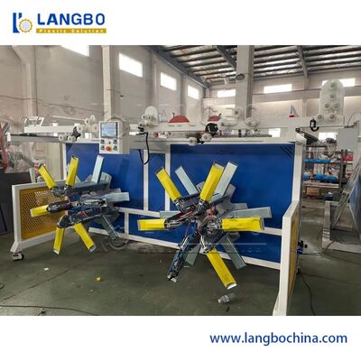 PE Pijp Coiler Machine Online Coiling Met Spanningregeling Anti-Klit