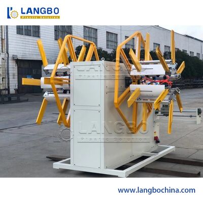 PE Pijp Coiler Machine Online Coiling Met Spanningregeling Anti-Klit