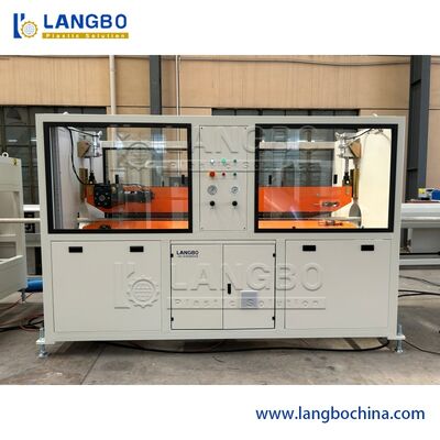 PVC rioolwater afvoer Plastic Pipe Cable Duct Watervoorziening Solid Wall Extrusion Making Machine