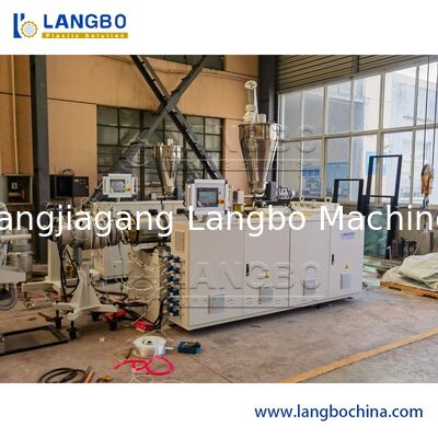 Goede Kwaliteit 20-200mm PVC Afvoer Waterleiding Productie Machine Extruder Machine