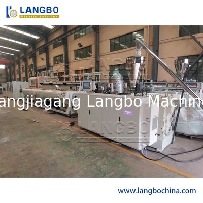 High Speed PVC Pipe Extruder Machine voor watervoorziening Pipe Twin Screw And Barrel Design