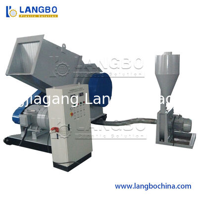 Plastic Barrel Crushing Machine PE PP PVC Huishoudelijk afval Plastic Crusher Machine