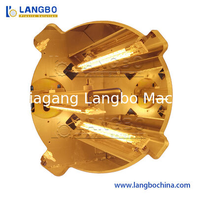 Volledig automatische dubbele uit plastic PVC-geleidingspijp beling sokkelmachine