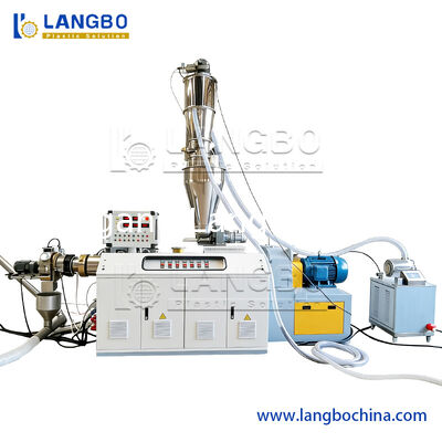 Plastic Double Twin Screw Extruder PVC Die Face Warm Cutting Compounding Pelletizing Granulating Recycling Line