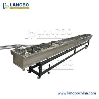 Hoogwaardige PE PP Pet PPR PVC UPVC HDPE Plastic Pipe Extruder Extrusion Granulating Production Line