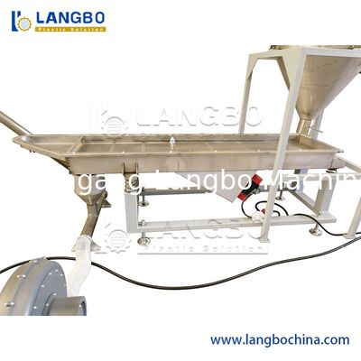 Plastic Double Twin Screw Extruder PVC Die Face Warm Cutting Compounding Pelletizing Granulating Recycling Line