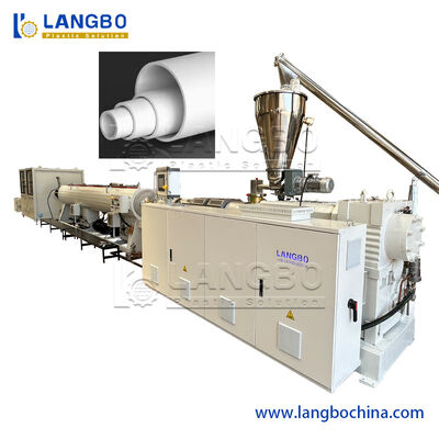 De Pijp van pvc de Plastic Capaciteit van de Productiemachine 300kg/pvc-Buis