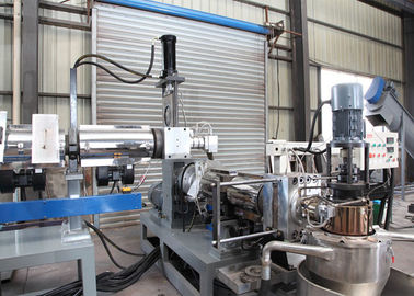 Pp-PE de Plastic Pelletiserende Korrel van de de Stadiaextruder van de Machine Enige Schroef Dubbele