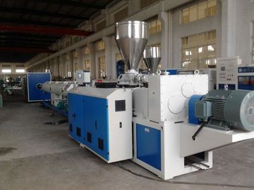 De plastic pvc-Extruder van de de Machine Kegel Tweelingschroef van de Pijpproductielijn