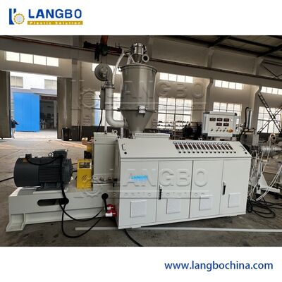 Plastic PPR Water Electrical Conduit Pipe Extrusion Machine